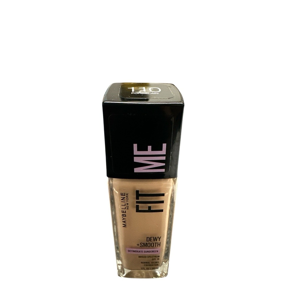Maybelline Fit Me Matte & Poreless Liquid Foundation Makeup - 110 Porcelain